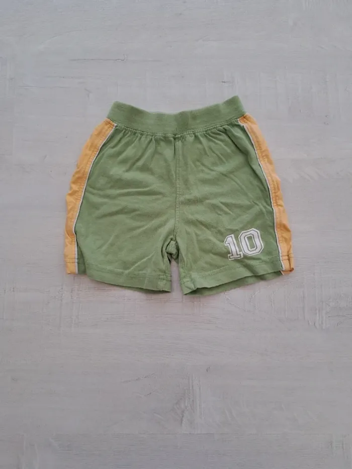 Lot 7 pièces taille 80 cm - Shorts bermudas maillot de bain - 9 12 mois - coton - photo numéro 2