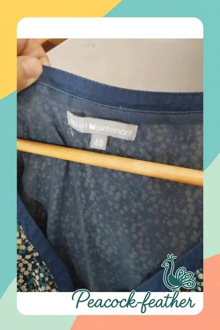 Robe bleue 40 ici et maintenant - photo numéro 5