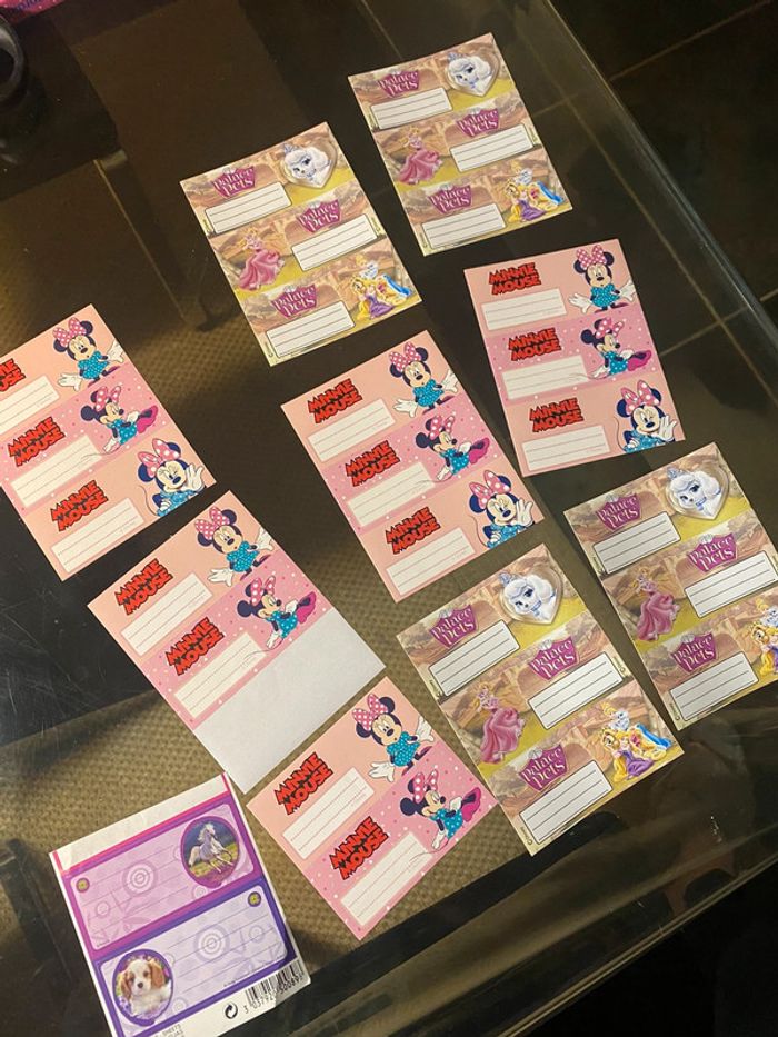 Étiquettes cahier - photo numéro 3