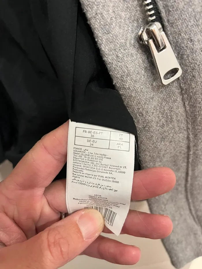 Veste - manteau - gris - Pimkie - taille 36 - photo numéro 15