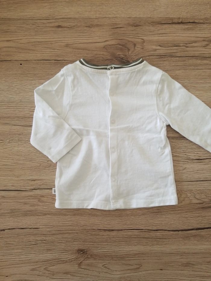 Tee-shirt manches longues 3 mois - photo numéro 2