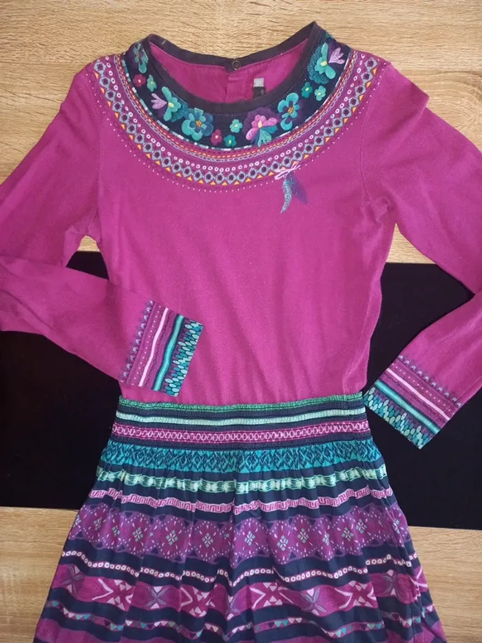 Robe violette Catimini 10 ans - photo numéro 12