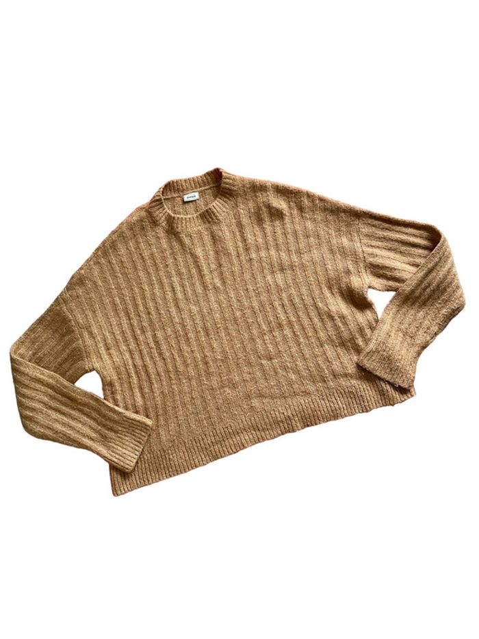 Pull marron clair Pimkie taille M très bon état - photo numéro 2