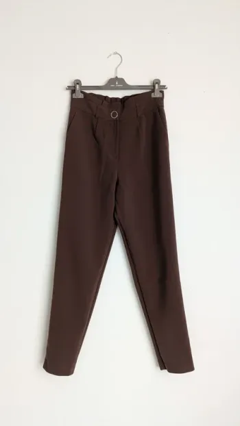 Pantalon marron Camaïeu