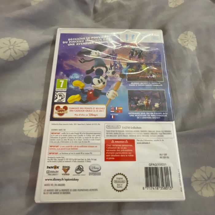 Jeux de Nintendo wii epic Mickey le retour des héros - photo numéro 2