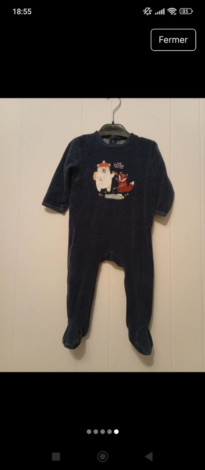 Pijamas 6 mois - photo numéro 4