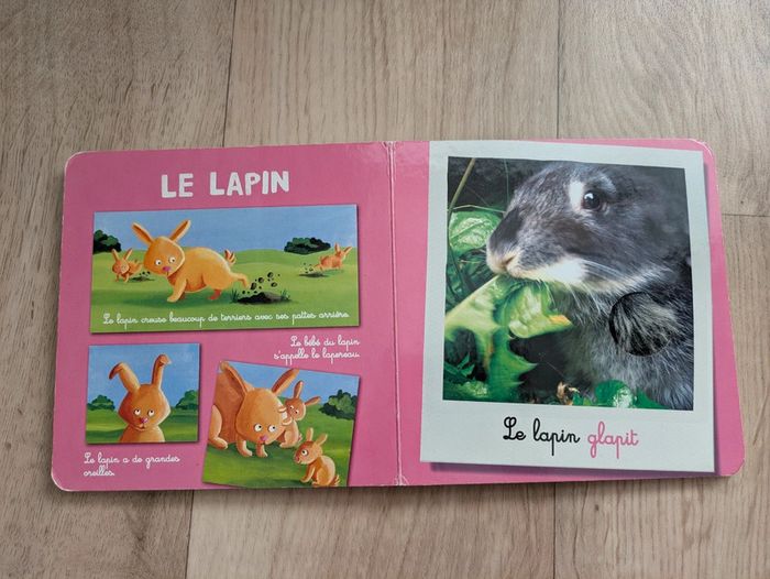 Livre bébé découvrir et toucher les animaux - photo numéro 4