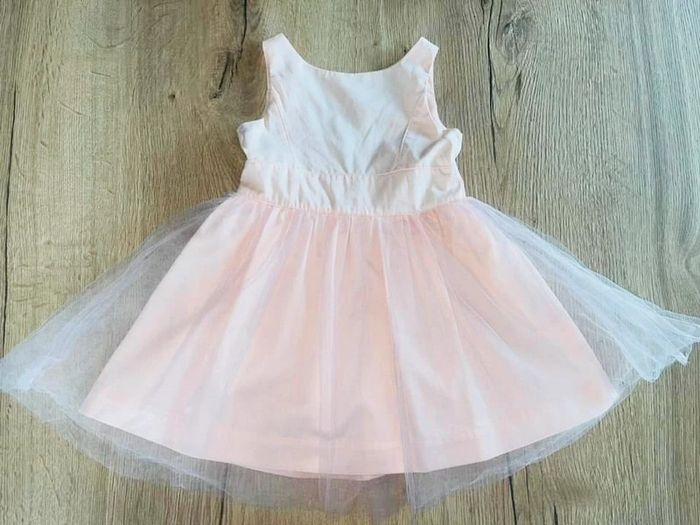 Robe rose poudré tulles vertbaudet 3 ans