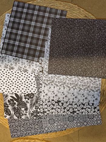 10 feuilles scrapbooking (N4)