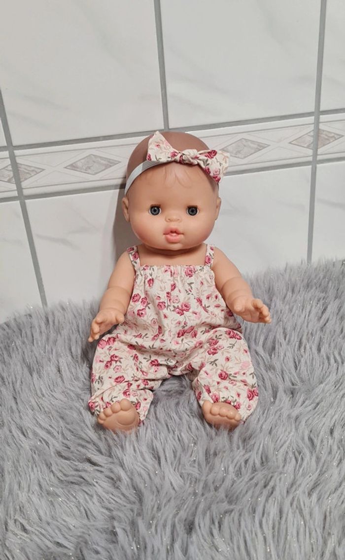 Salopette pour minikane ou paola reina 34cm - photo numéro 3