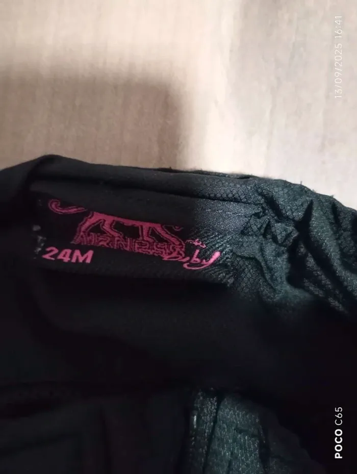 Survêtement Airness taille 6/9 mois, noir. - photo numéro 6