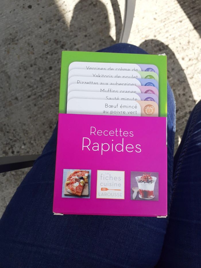Lot coffret recette de cuisine - photo numéro 3
