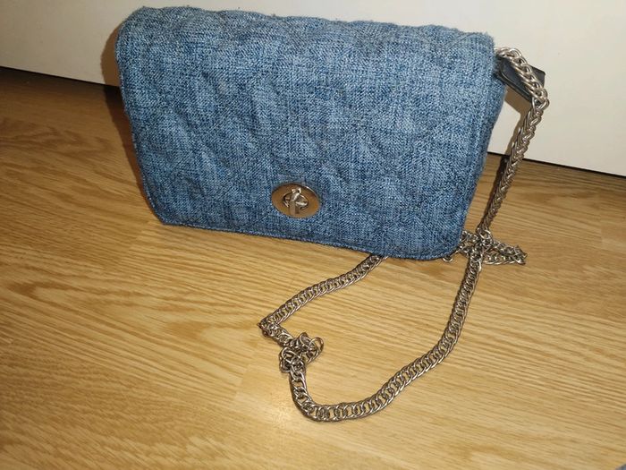 Sac à main bleu jean - photo numéro 14