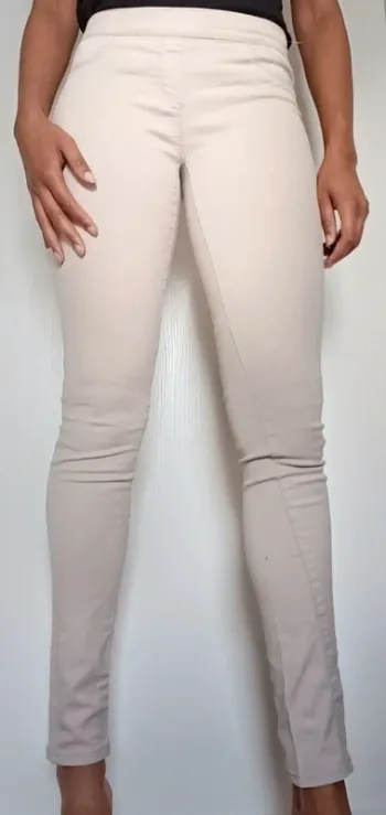 Jegging beige camaïeu T38