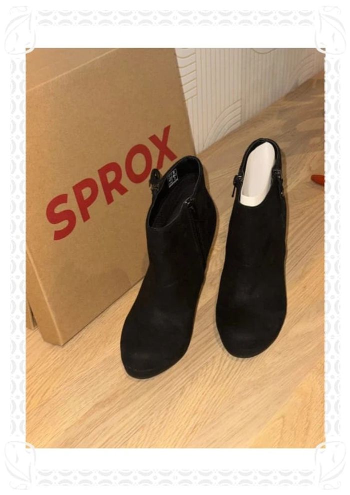 Bottines SPROX noir neuf #320 - photo numéro 3