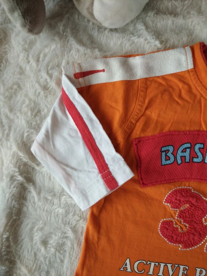 Tee shirt chemise manches longues Garçon 6 mois Base Ball Orchestra - photo numéro 3