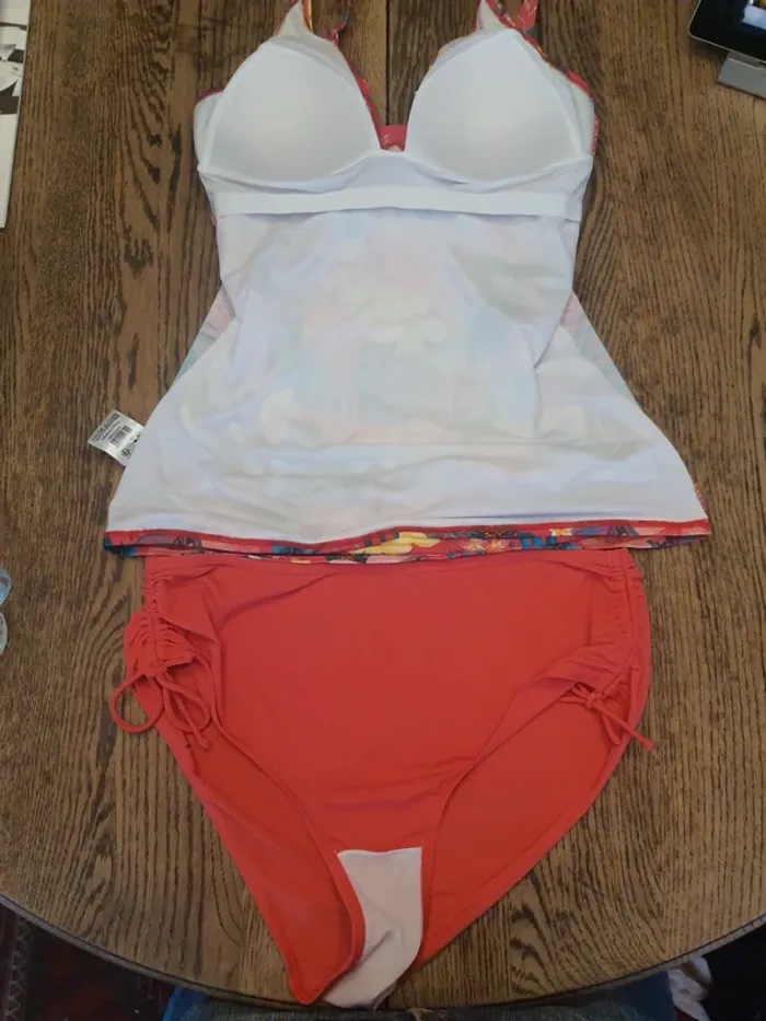 Magnifique Tankini et slip Paprika fr 44 taille 1 - photo numéro 10