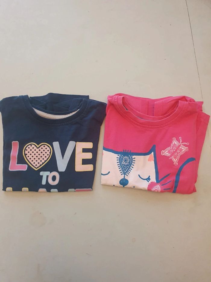 Lot de 2 t shirt young fashion 3 ans