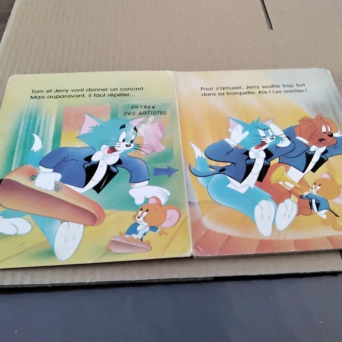 Lot 2 livres Tom et Jerry Nathan - photo numéro 3