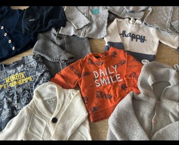 Lot de vêtements garçon 6 mois