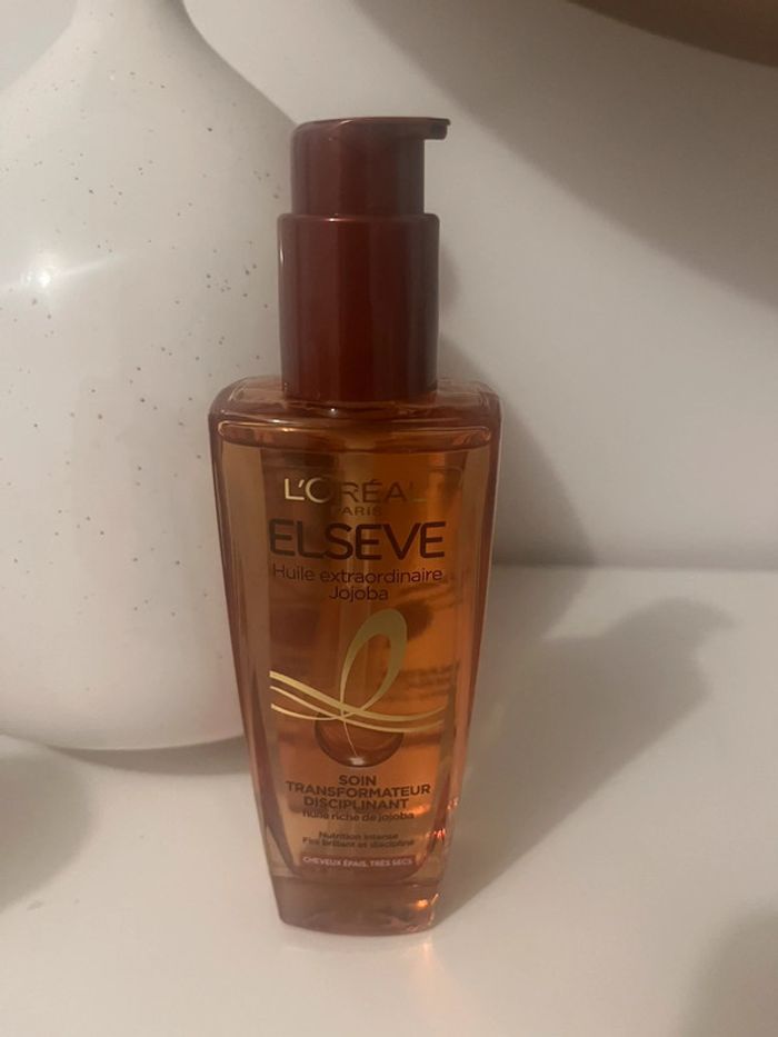 Huile extraordinaire jojoba,(cheveux épais,très secs)