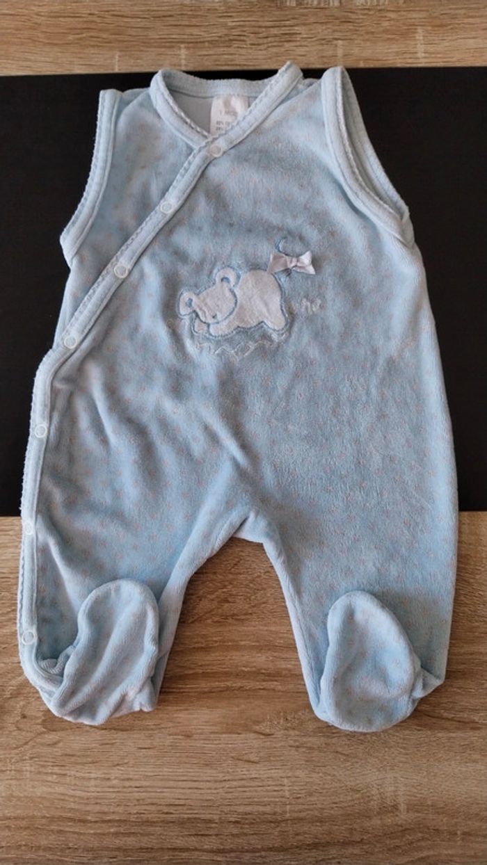 Pyjama sans manche 1 mois