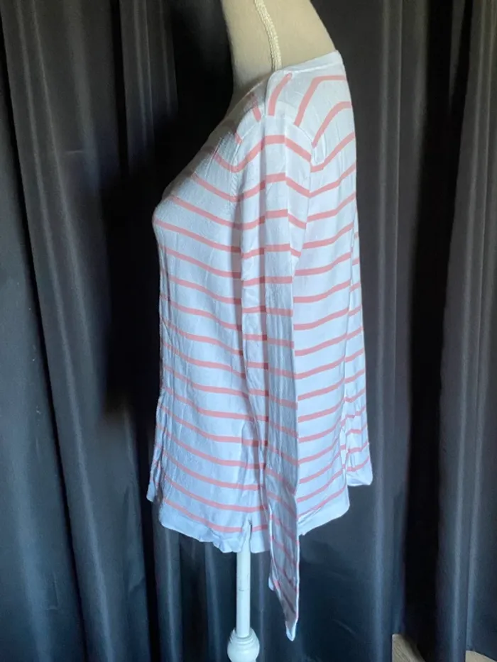 Pull marinière en mailles fines Vila - photo numéro 5
