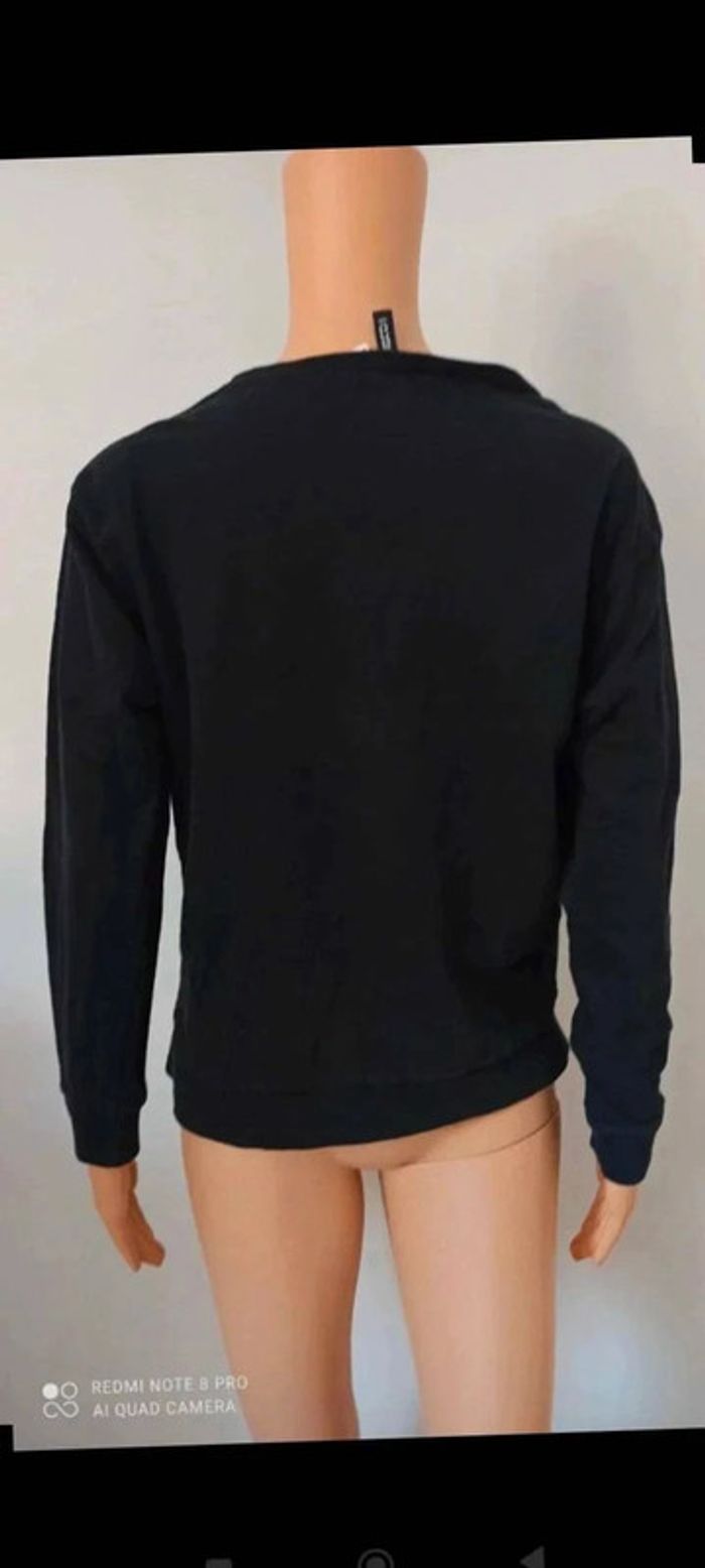 Sweat noir taille s hetm - photo numéro 4