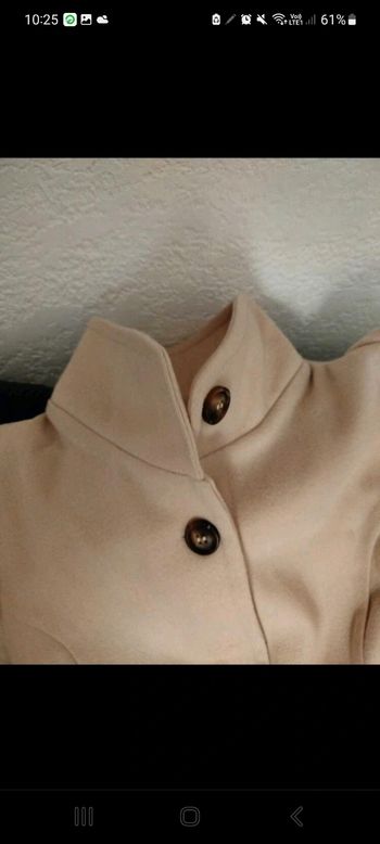 Manteau beige