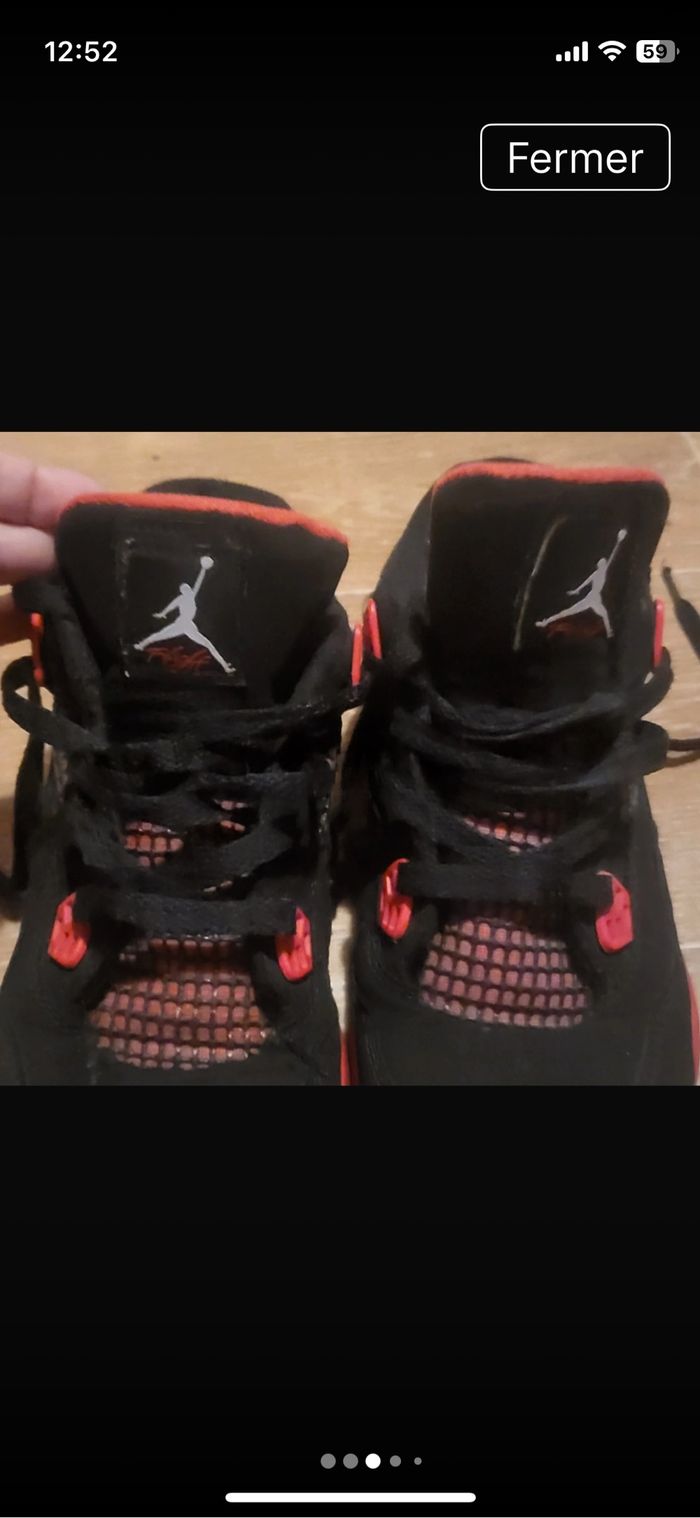 Basket mixte air Jordan taille 34 - photo numéro 3
