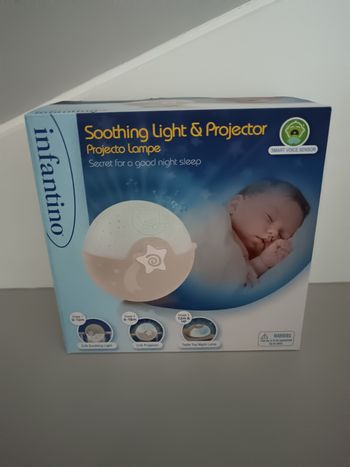 Veilleuse de nuit marque à clipser avec Design Grow-With-Me marque Infantino neuf avec étiquette dans la boîte d'origine