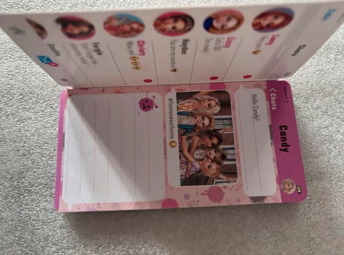 Lot topmodel créatif mode dessin livre d'amis anniversaire fille - photo numéro 18
