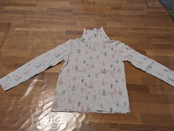 T-shirt col roulé fille 8 ans Abcd'R - photo numéro 2