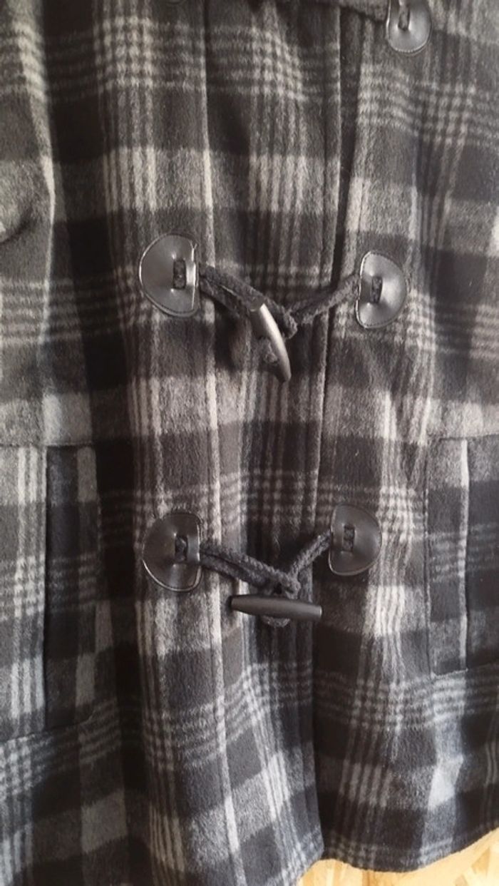 Veste chaude douce à carreaux - photo numéro 2