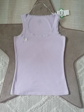 Débardeur avec dentelle neuf