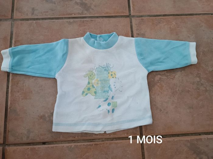 Haut de pyjama 1 MOIS