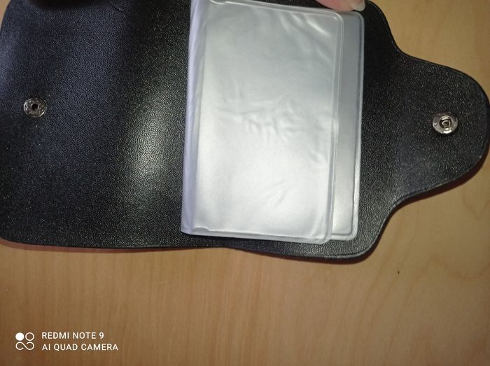 Lot 4 articles maroquinerie sac à main cuir noir, NEUF - photo numéro 9