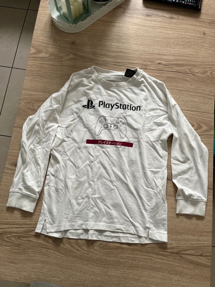 TEE shirt garçon Zara PlayStation taille 9 ans bon état