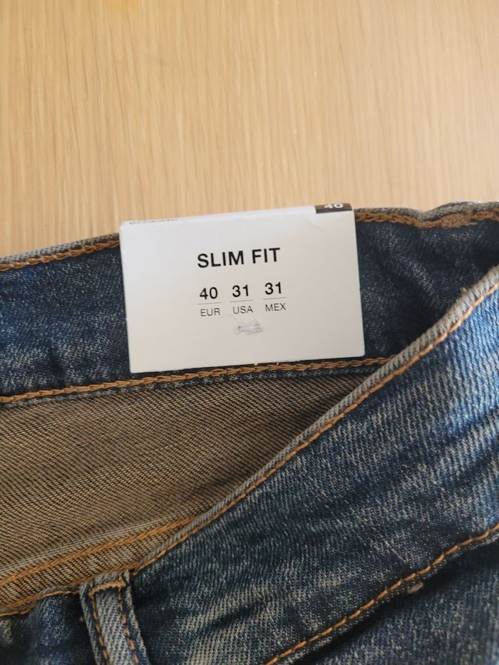 Jean Slim Fit T40 Zara - photo numéro 4