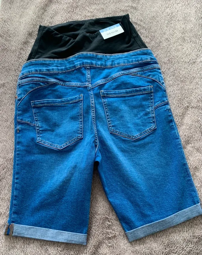 Short en jean New look maternité - photo numéro 8