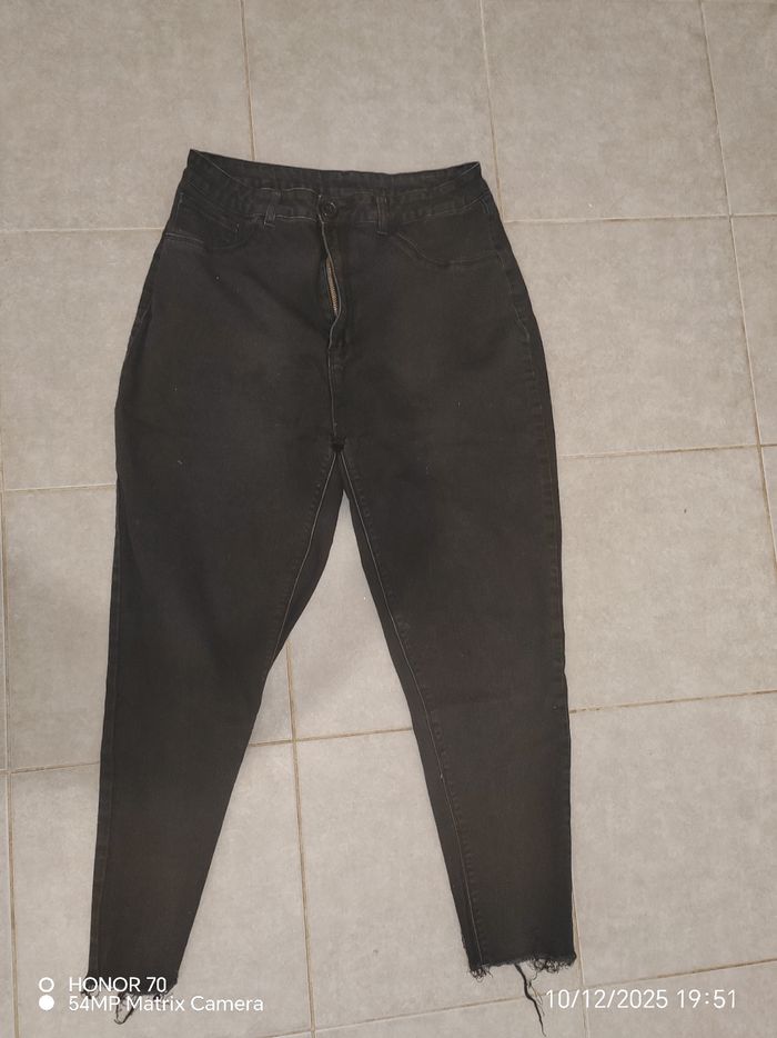 Jeans taille haute slim - photo numéro 4