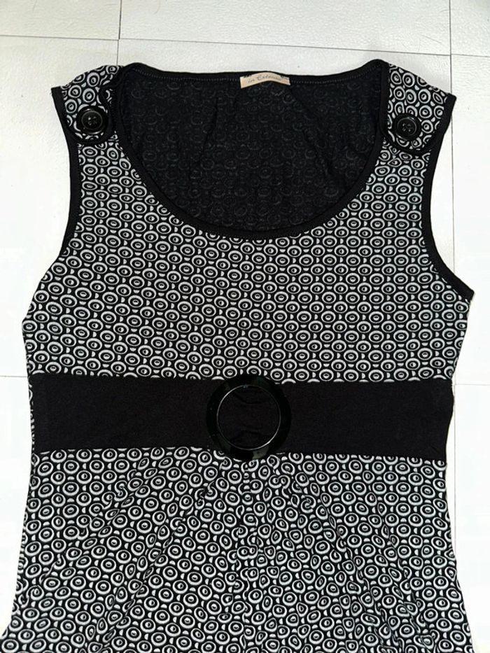 Top long noir TM neuf In Extenso - photo numéro 3
