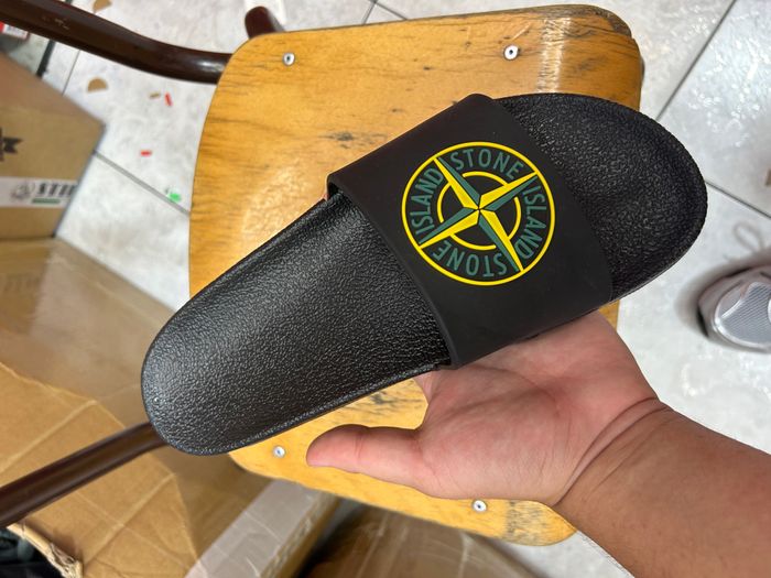 Sandales claquettes stone island noir 40 - photo numéro 3