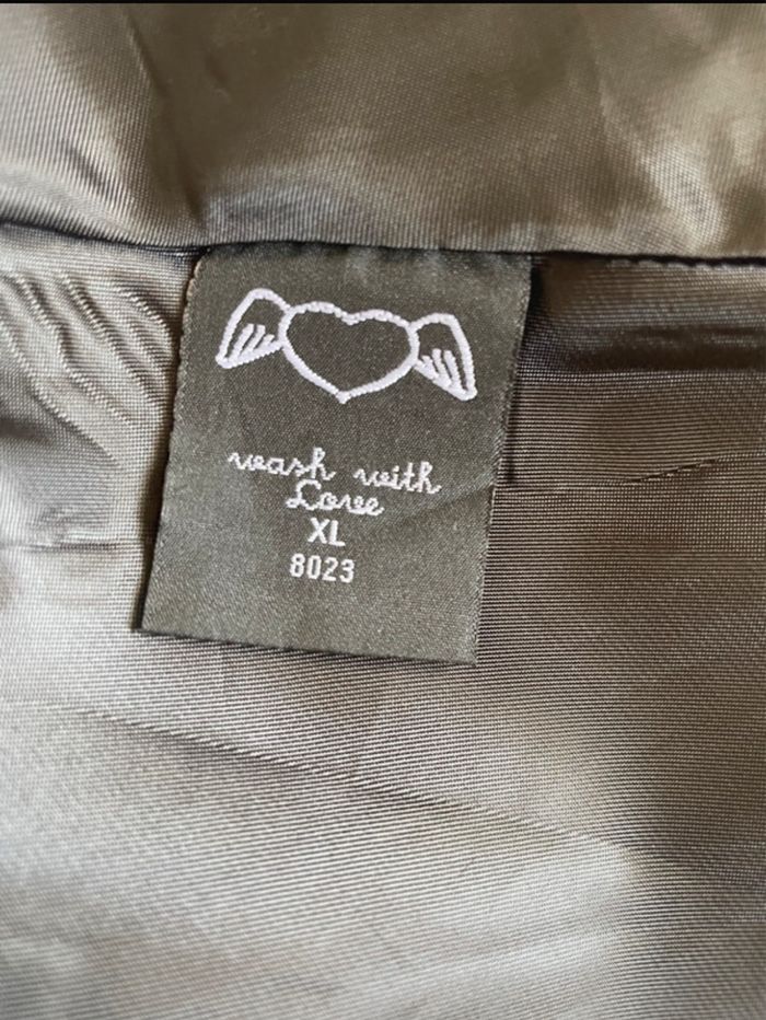 Superbe manteau Hell Bunny noir neuf taille XL 42 style vintage années 50 - photo numéro 6