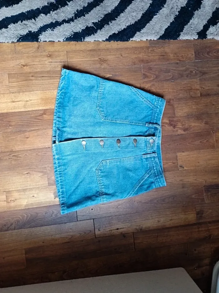 Jupe en jean court femme