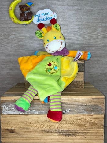 POM17 doudou girafe pommette