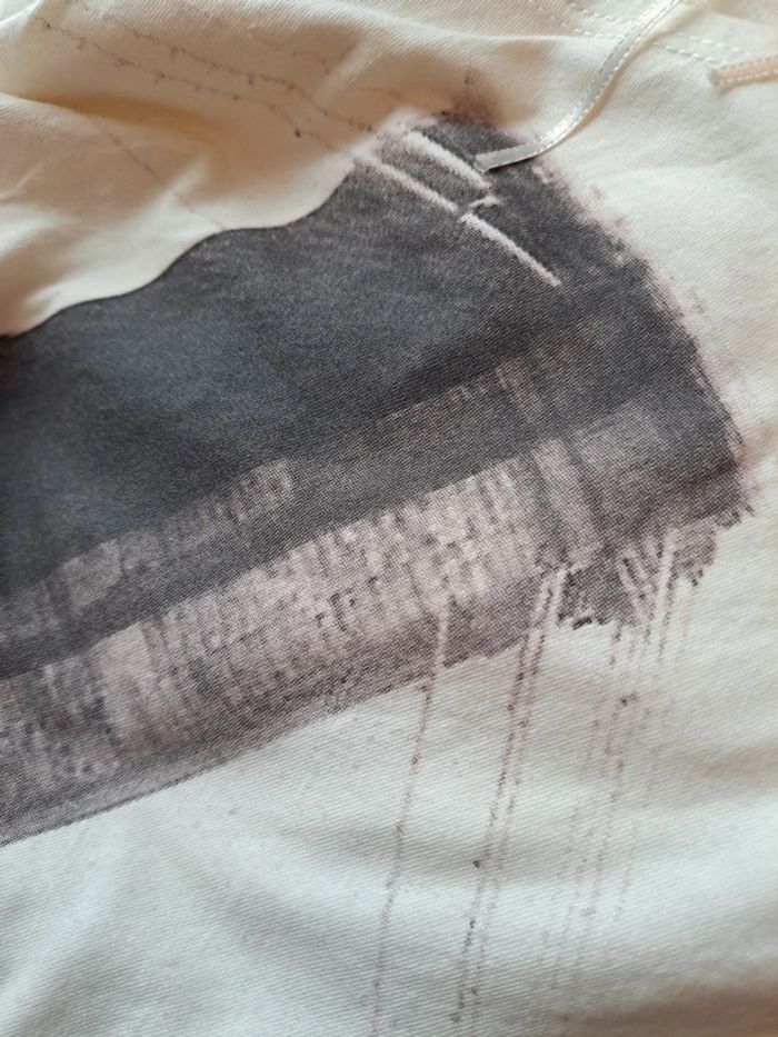 tee-shirt beige - photo numéro 5