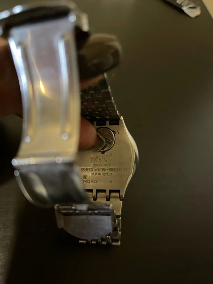 Montre swatch irony fabriqué en suisse - photo numéro 4