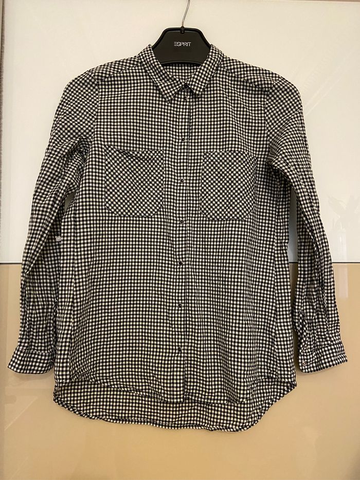 Chemise à carreaux 38