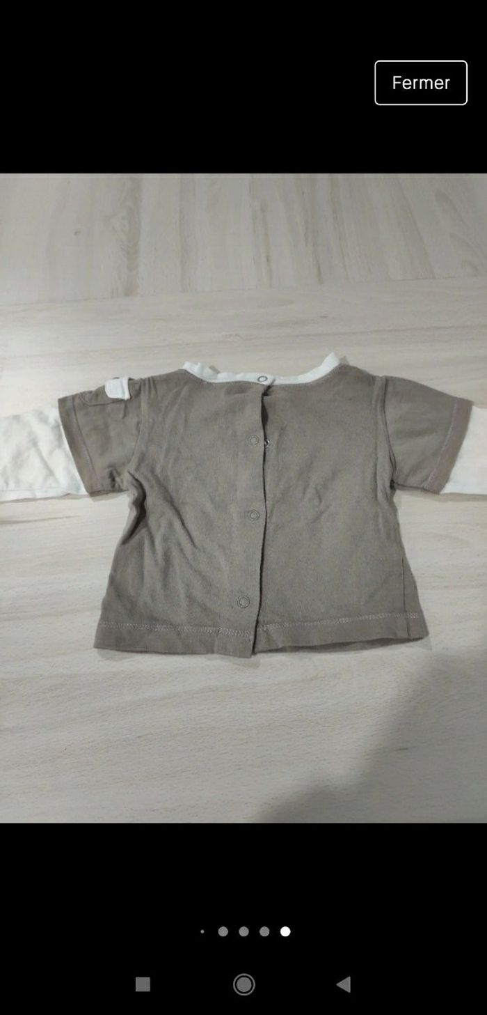 Ensemble pantalon pull fin 3 mois Petite merveille - photo numéro 6